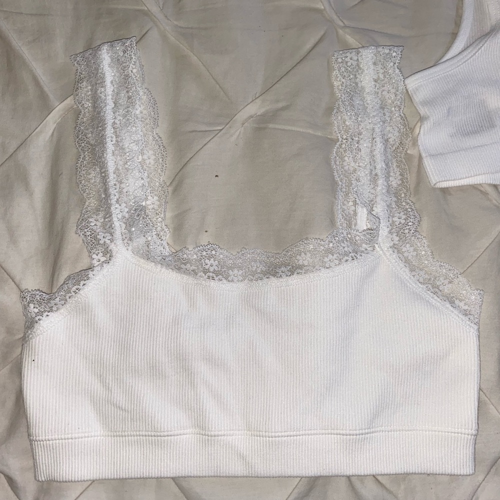 White Bralettes